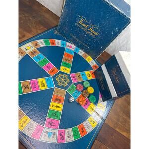 Trivial Pursuit Master Game Genus Edition Made in USA Vintage 80's Board Game